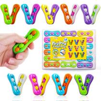 Brinquedos Sensorial LESONG Fidget 18 Peças Spinner de Dedo para Crianças