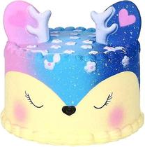 Brinquedos Soft Fidget em forma de bolo Slow Rising Sensory