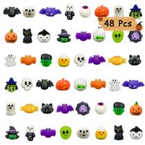 Brinquedos Squishy Pinkiwine Halloween - Pacote com 48 Unidades