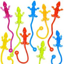 Brinquedos Sticky Gecko Vunrahsg, 40 unidades para lembrancinhas infantis Brinquedos Sticky Gecko Vunrahsg, 40 unidades para lembrancinhas infantis