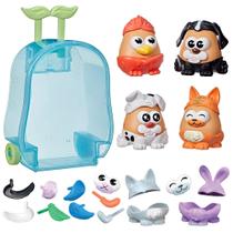 Brinquedos Toy Mr. Potato Head Pet-Tato com 31 peças com estojo de transporte Brinquedos Toy Mr. Potato Head Pet-Tato com 31 peças com estojo de transporte