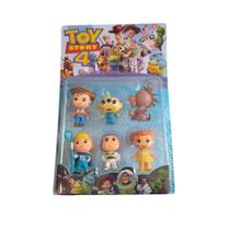 Brinquedos Toy Story Conjunto 6 Bonecos Colecionáveis - 6Cm
