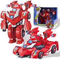Brinquedos transformáveis Super Wings 7 Super Robot 2 Mini Jett Red Brinquedos transformáveis Super Wings 7 Super Robot 2 Mini Jett Red