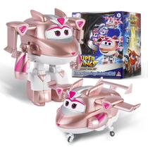Brinquedos transformáveis Super Wings Golden Girl Airplane de 5 polegadas Brinquedos transformáveis Super Wings Golden Girl Airplane de 5 polegadas