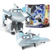 Brinquedos transformáveis Super Wings Traver Airplane 2 em 1 Brinquedos transformáveis Super Wings Traver Airplane 2 em 1