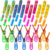 Brinquedos voadores Slingshot JX Rocket com luzes LED para crianças Brinquedos voadores Slingshot JX Rocket com luzes LED para crianças