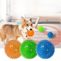 Brinqueto Pet Bola Mágica Interativa Inteligente Para Gatos e Cães Knubeel Ball Resistente a Mordida