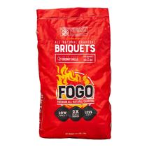 Briquetes de carvão vegetal FOGO, casca de coco totalmente natural, 7 kg