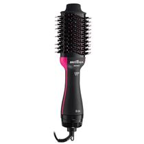 Britânia Escova Secadora Bec02pr Bivolt 4 Em 1 1300w Cor Preto E Rosa 127v 220v