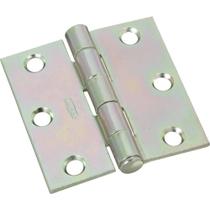 Broad Hinge National Hardware N195-644 Zinc, pacote com 2 unidades