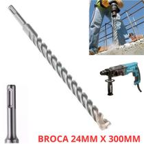 Broca 24mmx300mm Extra Longa P Martelete SdsPlus