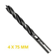 Broca 3 pontas madeira 4 x 75 mm cod 1231 fertak Broca 3 pontas madeira 4 x 75 mm cod 1231 fertak