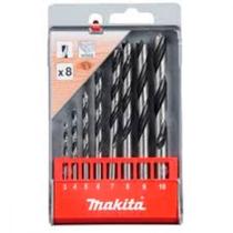 Broca 3 Pontas Para Madeira Makita 03A10Mm Com 8 Pecas D-77257