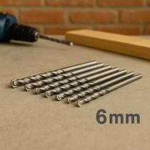 Broca 6mm videa concreto c/ 10 unidades Broca 6mm videa concreto c/ 10 unidades