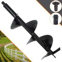 Broca 80x25cm para Perfuradores de Solo Com Encaixe de 20mm Para Tssaper, Toyama, Vulcan e Outros