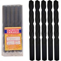 Broca Aco Carbono Madeira Dormer/Irwin 1/2'' - Kit C/5 Pecas Broca Aco Carbono Madeira Dormer/Irwin 1/2'' - Kit C/5 Pecas