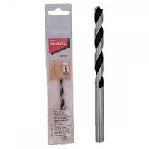 Broca Aco Carbono Madeira Makita 3 Pontas 5Mm . / Kit C/ 5 Peca