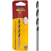 Broca Aco Carbono Madeira Tramontina 3 Pontas 4Mm - 43143/104 Broca Aco Carbono Madeira Tramontina 3 Pontas 4Mm - 43143/104