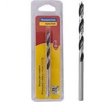 Broca Aço Carbono Para Madeira 3 Pontas 5mm - Tramontina Broca Aço Carbono Para Madeira 3 Pontas 5mm - Tramontina