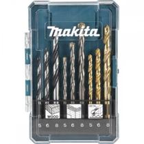 Broca Aco Carbono /Videa/Aco Rapido Makita Kit Com 9 Pecas D-71962 Broca Aco Carbono /Videa/Aco Rapido Makita Kit Com 9 Pecas D-71962