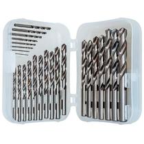 Broca Aço Rápido 1,0 a 13,0 MM Kit com 25 Peças TRAMONTINA