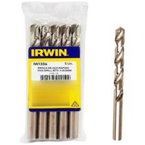 Broca aco rapido 10,00mm irwin pacote com 5un