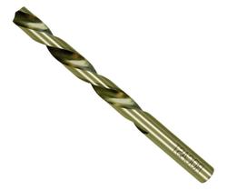 Broca Aço Rápido 3/8" Helicoidal Haste Cilíndrica Cobalto