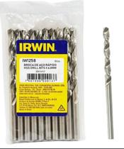 - Broca Aco Rapido 6,00mm Irwin Pacote C10 Un