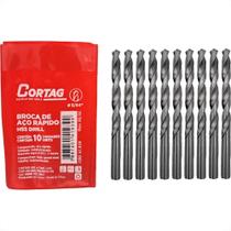 Broca Aco Rapido Cortag 5/64'' - 61939 - Kit C/10 Pecas Broca Aco Rapido Cortag 5/64'' - 61939 - Kit C/10 Pecas