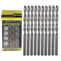 Broca Aco Rapido Eda 5,5Mm - 0Bx - Kit C/10 Pecas Broca Aco Rapido Eda 5,5Mm - 0Bx - Kit C/10 Pecas