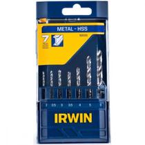 Broca Aco Rapido Irwin 2,0 A 6,0Mm Kit Com 7 Pecas Broca Aco Rapido Irwin 2,0 A 6,0Mm Kit Com 7 Pecas
