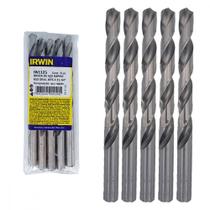 Broca Aco Rapido Irwin 21/64'' . / Kit C/ 5 Peças