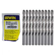 Broca Aco Rapido Irwin 3/32'' - Kit C/10 Pecas
