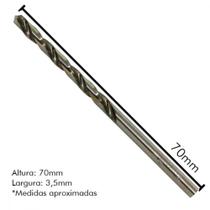 Broca Aco Rapido Irwin 3,5Mm - Kit C/10 Unidades Broca Aco Rapido Irwin 3,5Mm - Kit C/10 Unidades