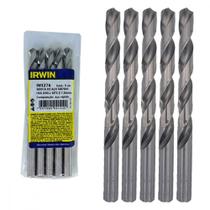 Broca Aco Rapido Irwin 7,5 Mm - Kit C/5 Pecas Broca Aco Rapido Irwin 7,5 Mm - Kit C/5 Pecas