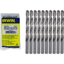 Broca Aco Rapido Irwin (E) 1/8'' - Kit C/10 Pecas