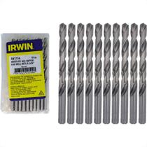 Broca Aco Rapido Irwin (G) 5/32'' - Kit C/10 Pecas