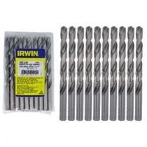 Broca Aco Rapido Irwin Tam.M 1/4'' - Kit C/10 Pecas