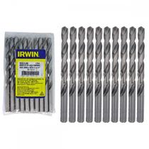 Broca Aco Rapido Irwin Tam.M 1/4'' - Kit C/10 Pecas