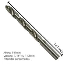 Broca Aco Rapido Irwin U 7/16 - Kit C/5 Unidades
