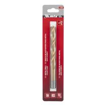 Broca Aço Rápido Metal 12mm Nitreto Titânio Cilíndrica Mtx Broca Aço Rápido Metal 12mm Nitreto Titânio Cilíndrica Mtx