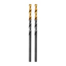 Broca aco rapido profissional, nitreto de titanio, para metal, 2,5mm, 2pcs // gross Broca aco rapido profissional, nitreto de titanio, para metal, 2,5mm, 2pcs // gross