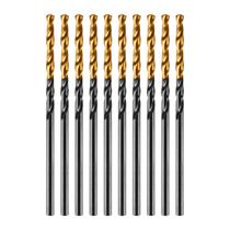 Broca aco rapido profissional, nitreto de titanio, para metal, 2mm, 10pcs // gross Broca aco rapido profissional, nitreto de titanio, para metal, 2mm, 10pcs // gross