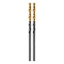 Broca aco rapido profissional, nitreto de titanio, para metal, 2mm, 2pcs // gross Broca aco rapido profissional, nitreto de titanio, para metal, 2mm, 2pcs // gross