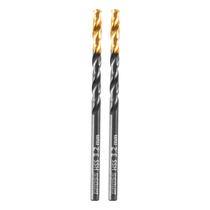 Broca aco rapido profissional, nitreto de titanio, para metal, 3,2mm, 2pcs // gross Broca aco rapido profissional, nitreto de titanio, para metal, 3,2mm, 2pcs // gross