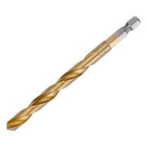 Broca aco rapido profissional, nitreto de titanio, para metal, 7,5mm, haste sextavada, 1pc // mtx Broca aco rapido profissional, nitreto de titanio, para metal, 7,5mm, haste sextavada, 1pc // mtx