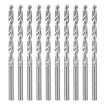 Broca aco rapido standard, para metal, polida, haste cilindrica, 4mm, 10pcs // mtx