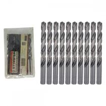 Broca Aco Rapido Starfer D 13/64'' - Kit C/10 Pecas Broca Aco Rapido Starfer D 13/64'' - Kit C/10 Pecas