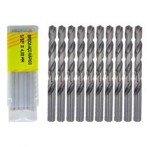 Broca Aco Rapido Thompson 4,0Mm-5/32'' - 1325 - Kit C/10 Pecas