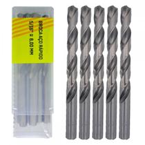 Broca Aco Rapido Thompson 8,0Mm-5/16'' - 1334 - Kit C/5 Pecas